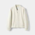 Wool Blend Layered Zip Jacket