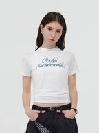 Slim Fit Graphic Crewneck T-Shirt