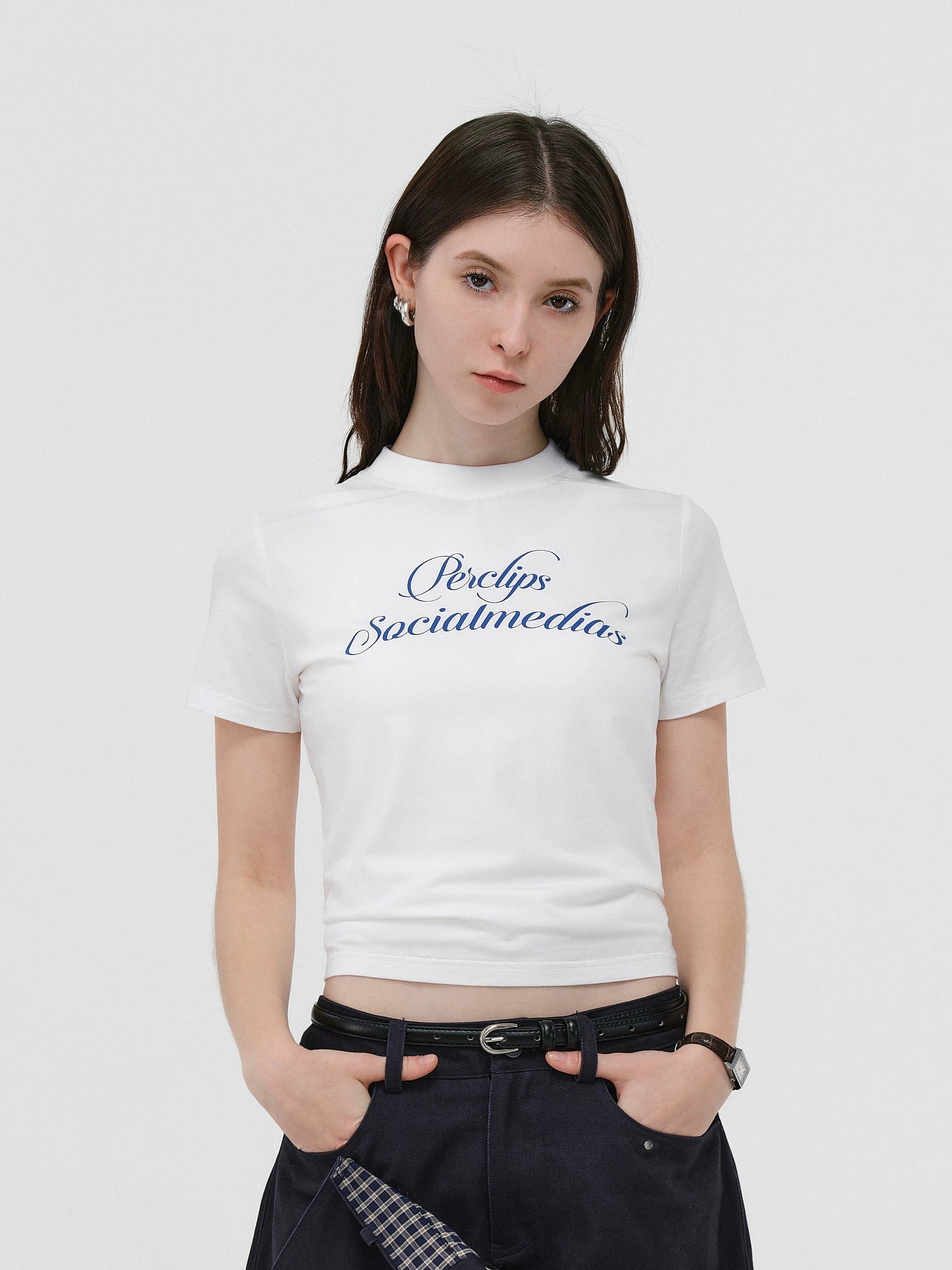 Slim Fit Graphic Crewneck T-Shirt