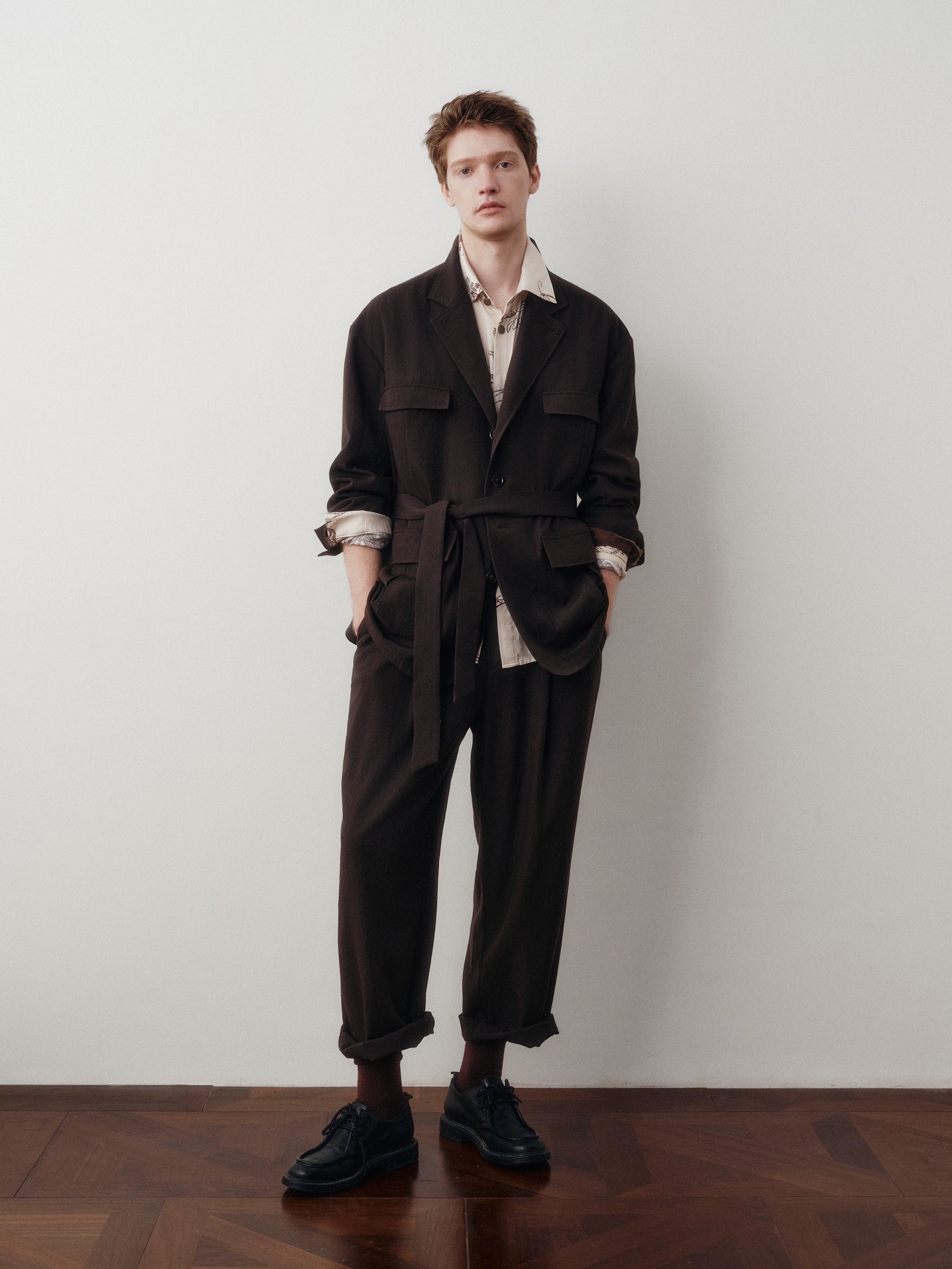 Belted Utility Field Jacket