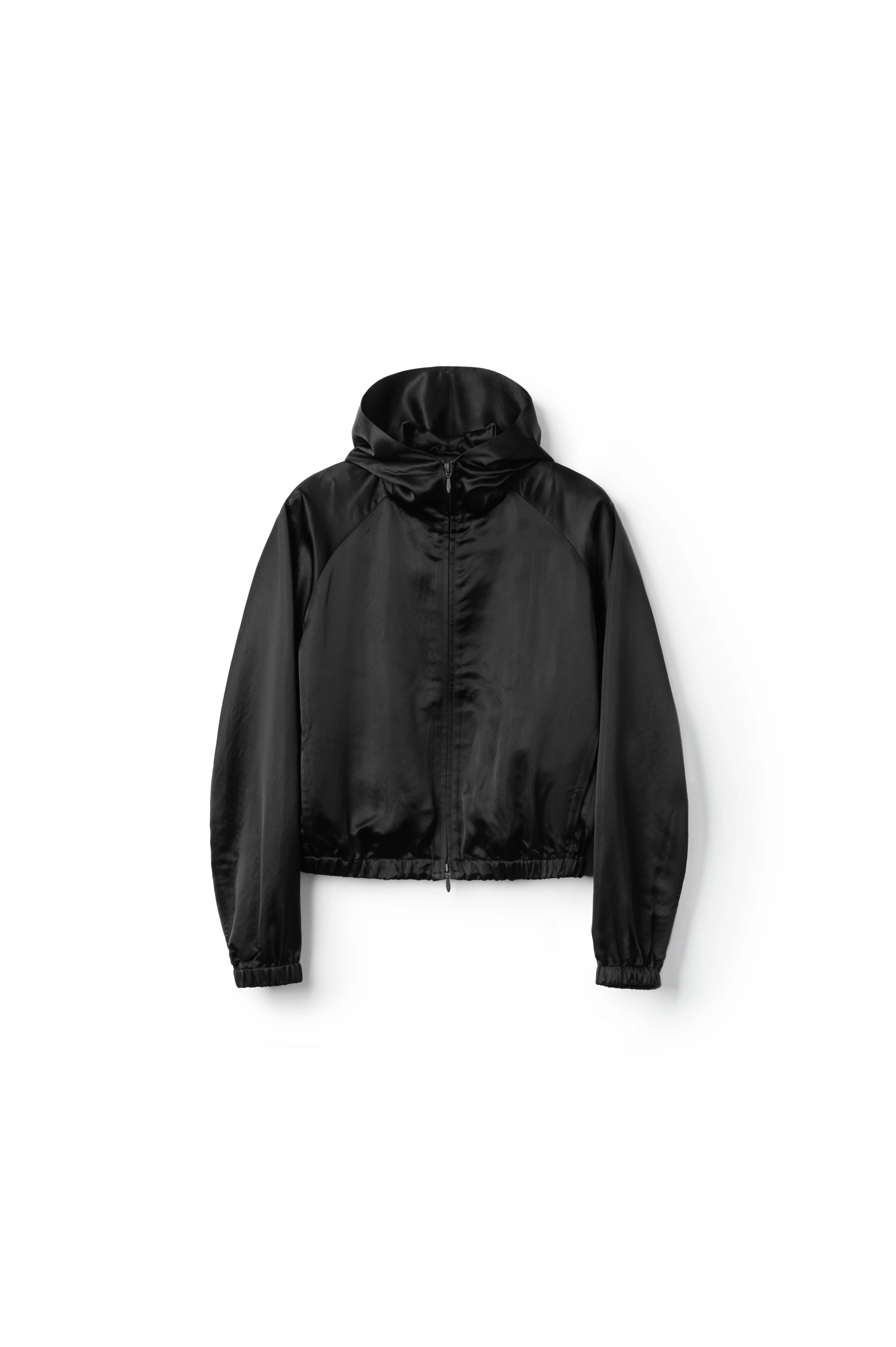 Compact Hooded Bomber Jacket