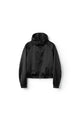 Compact Hooded Bomber Jacket