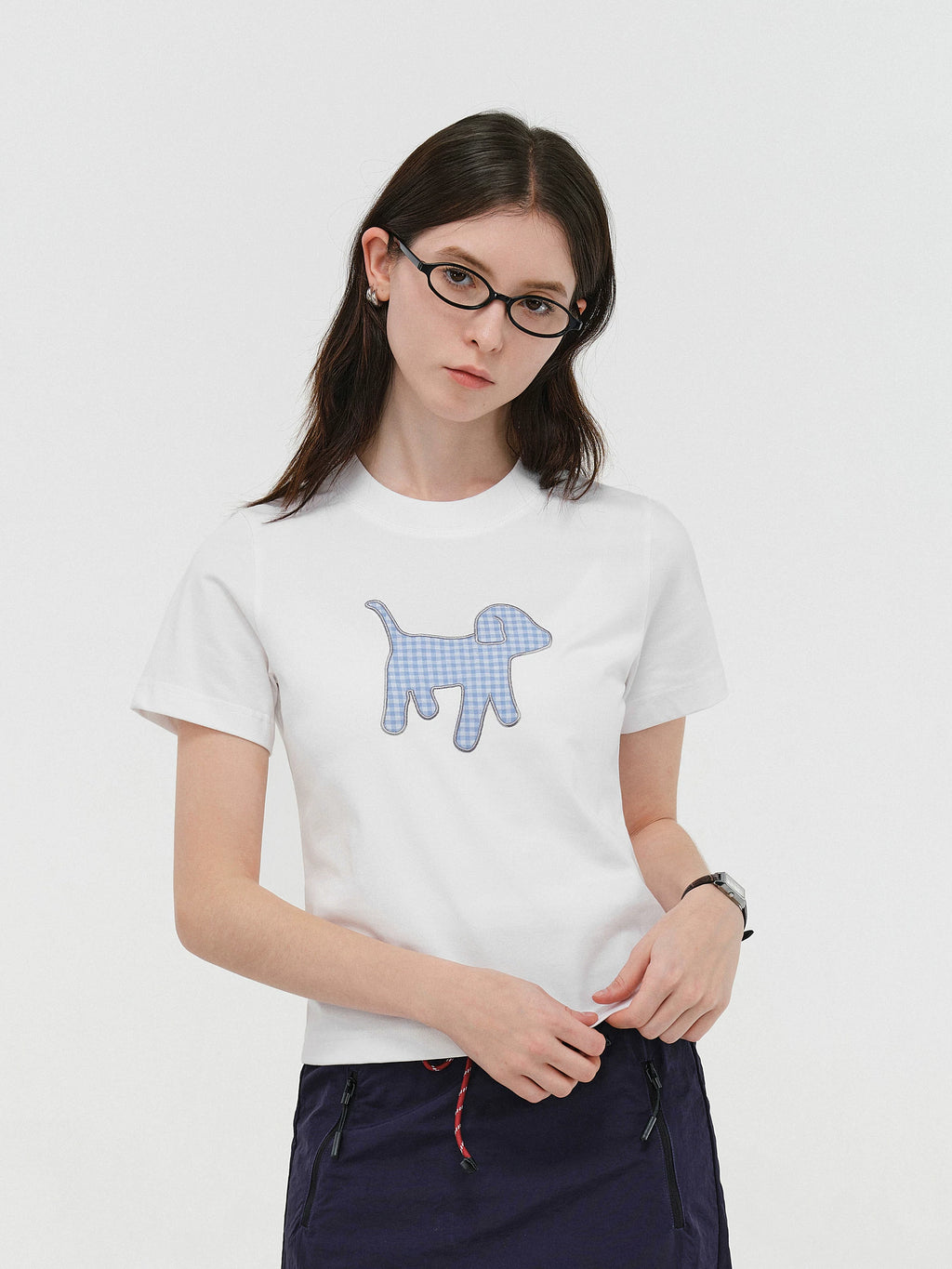 Sorona Performance Plaid Puppy T-Shirt