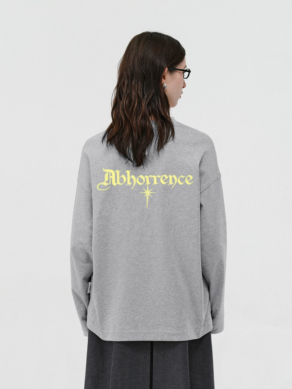 Gothic Star Graphic Long-Sleeve Tee