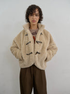 Faux Fur Toggle Jacket