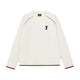 Graphic Print Long-Sleeve Crewneck