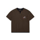 Embroidered V-Neck Layered T-Shirt