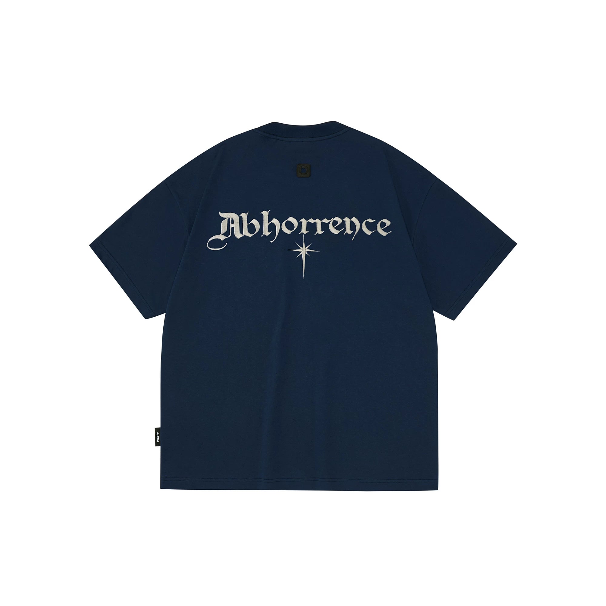 Embroidered Gothic Star Graphic T-Shirt