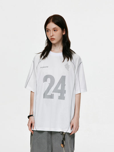 Graphic Football Jersey T-Shirt