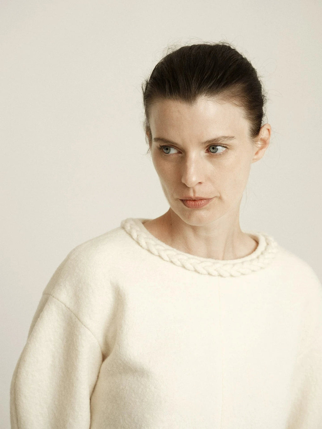 Australian Wool Hand-Knitted Collar Sweater