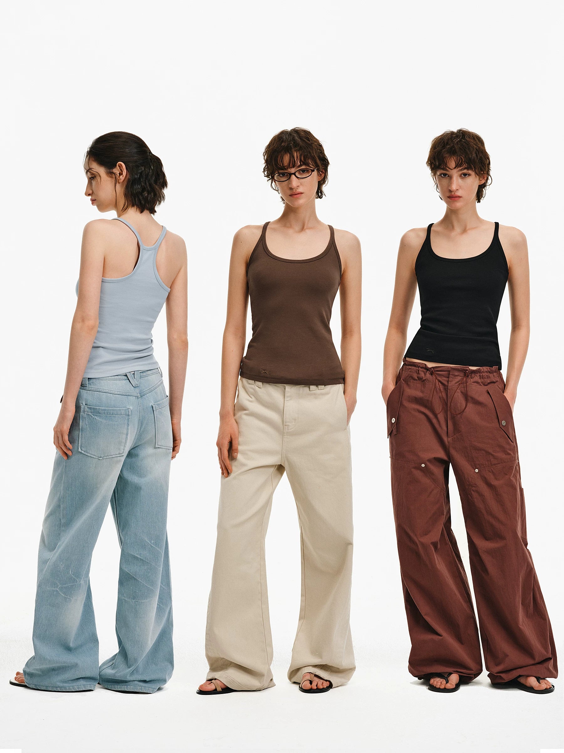Essential Racerback Ribbed Camisole