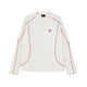 Contrast Stitch Long Sleeve Crewneck