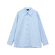 Lyocell Cotton Embroidered Button-Down Shirt