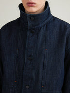 Oversized Indigo Denim Jacket