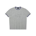 Line Art Graphic Crew Neck T-Shirt