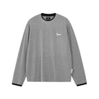Layered Effect Long Sleeve Graphic Tee
