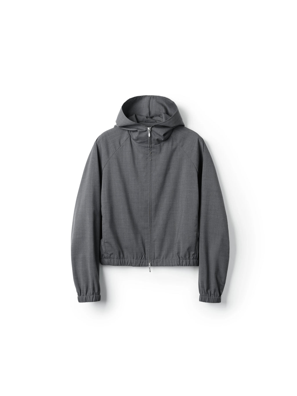 Compact Hooded Bomber Jacket
