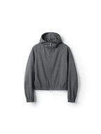 Compact Hooded Bomber Jacket