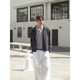 Minimalist Ribbed Zip-Up Jacket
