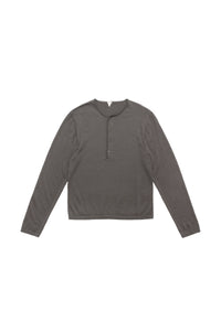 Cashmere Blend Henley Knit Sweater