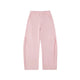 Architectural Wide-Leg Draped Trousers