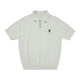 Embroidered Knit Polo Shirt