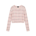 Mohair Wool Striped Knit Cardigan
