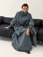 Oversized Belted Trench Coat