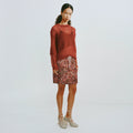 Sheer Mohair Knit Pullover