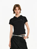 Performance Hooded Short Sleeve Top