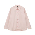 Lyocell Cotton Embroidered Button-Down Shirt