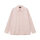 Lyocell Cotton Embroidered Button-Down Shirt