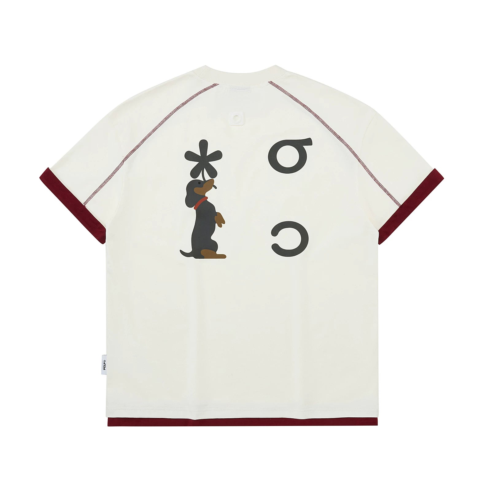 Dachshund Graphic Oversized Cotton T-Shirt