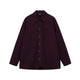 Lyocell Cotton Embroidered Button-Down Shirt