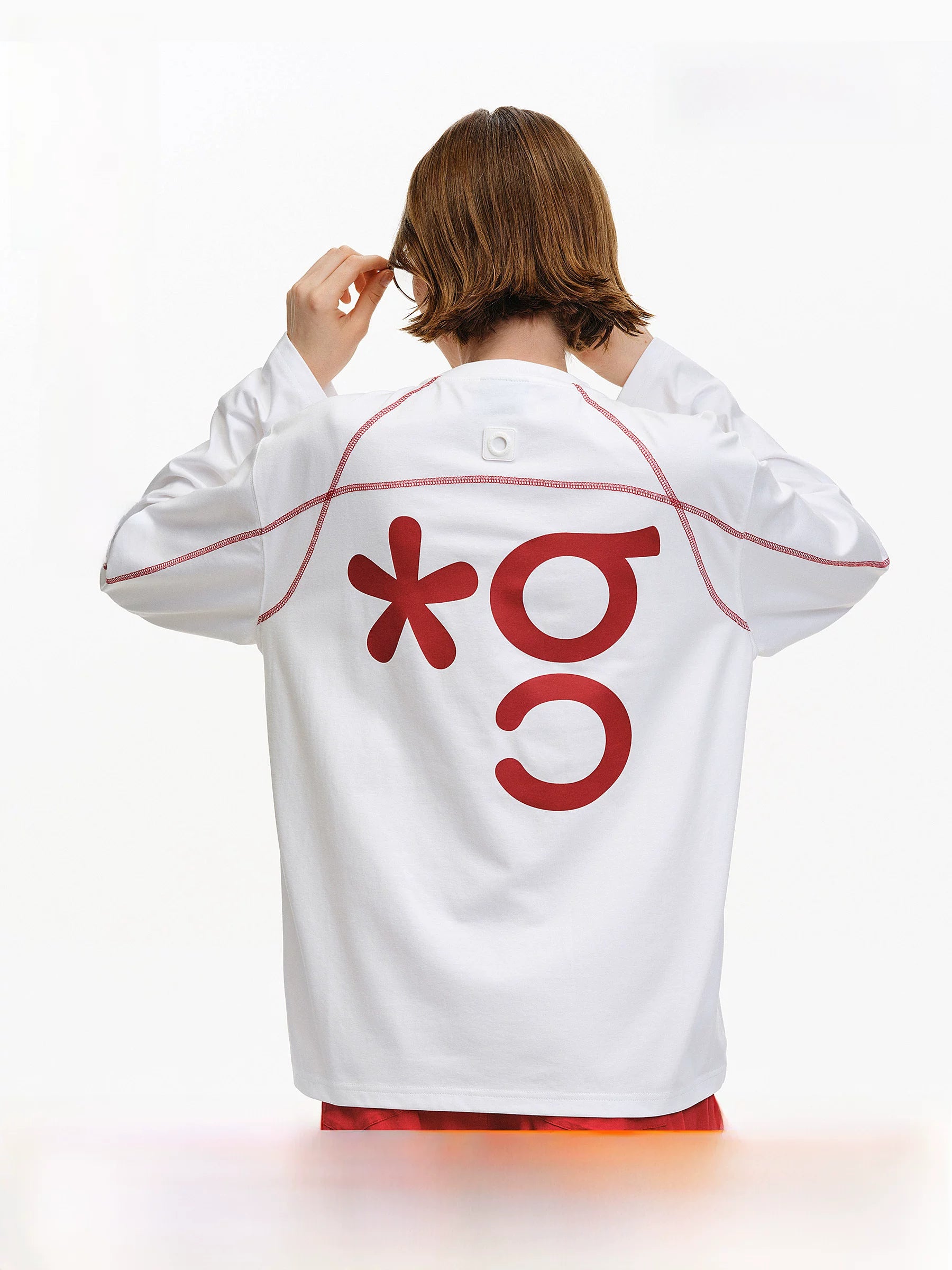 Graphic Print Long-Sleeve T-Shirt