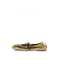 Flavie Metallic Lambskin Mary Jane Flats