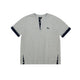 Contrast Trim Henley T-Shirt
