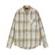 Oversized Plaid Flannel Shirt