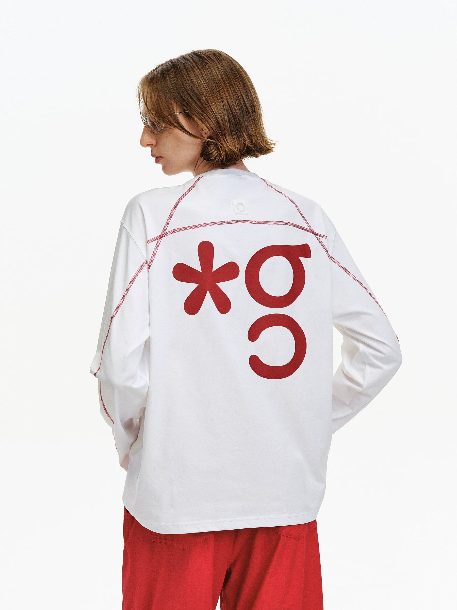 Graphic Print Long-Sleeve T-Shirt