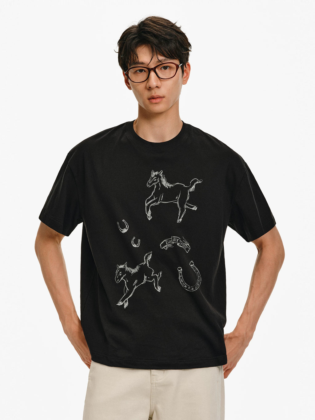 Cotton Graphic Print T-Shirt