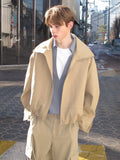 Oversized Zip-Up Utility Jacket