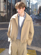 Oversized Zip-Up Utility Jacket