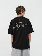 Pearl Embellished Oversized T-Shirt