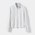 Oversized Quarter-Zip Pullover Sweatshirt