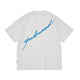 Embroidered Script Logo Oversized T-Shirt