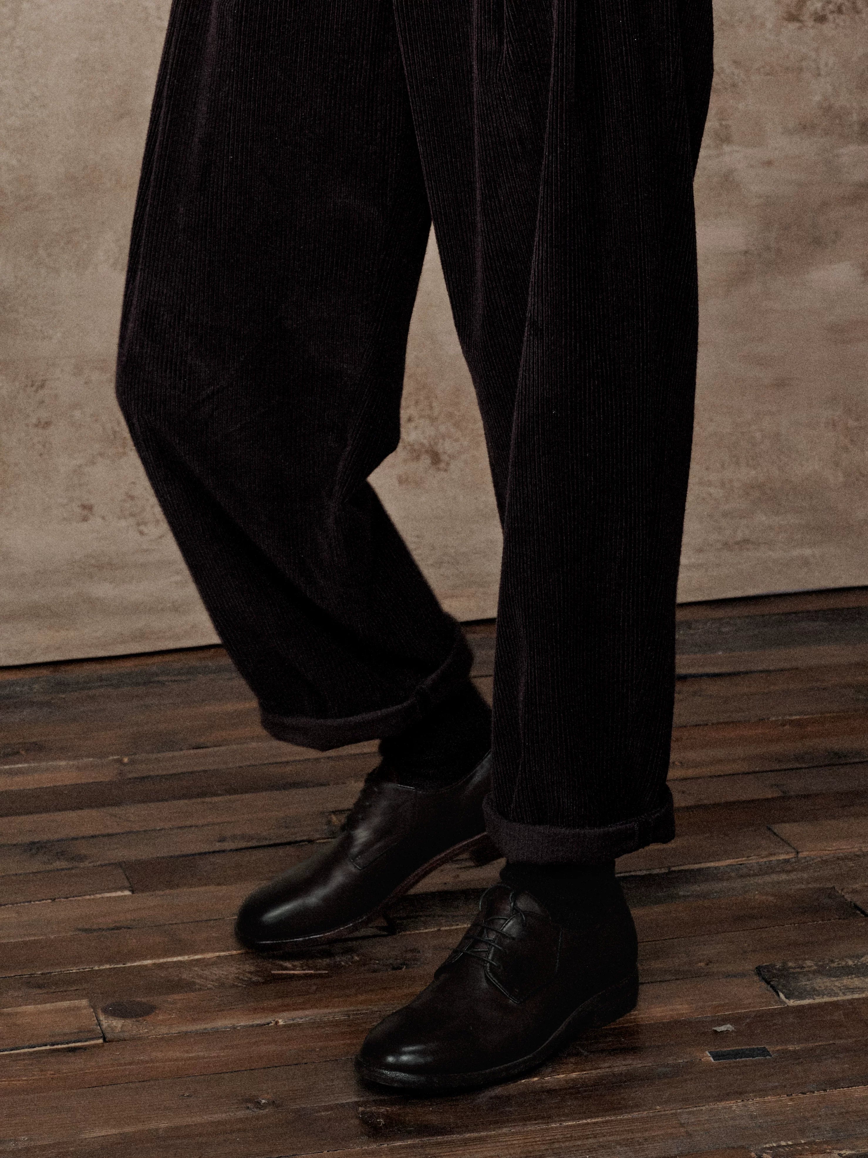 Handcrafted Leather Derby Shoes
