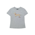 Embroidered Puppy Patch Slim T-Shirt
