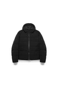 Minimalist Hooded Down Puffer Jacket