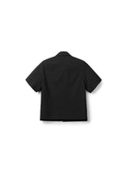 Wool Blend Utility Short Sleeve Shirt