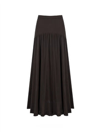 Wrapped Bloom Pleated Midi Dress